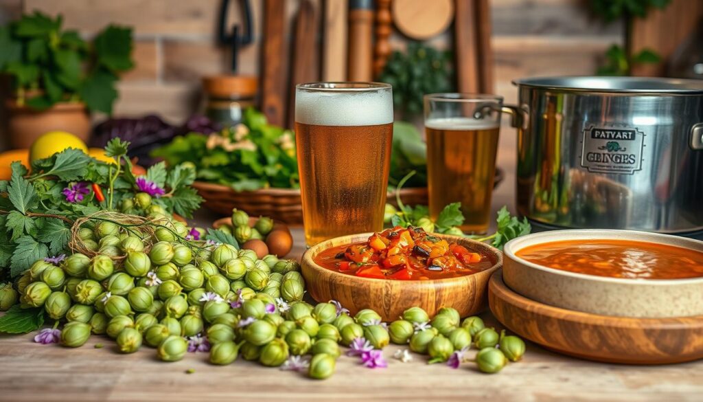 culinary uses of hops