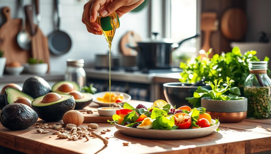 Cooking with healthy fats for better meal preparation