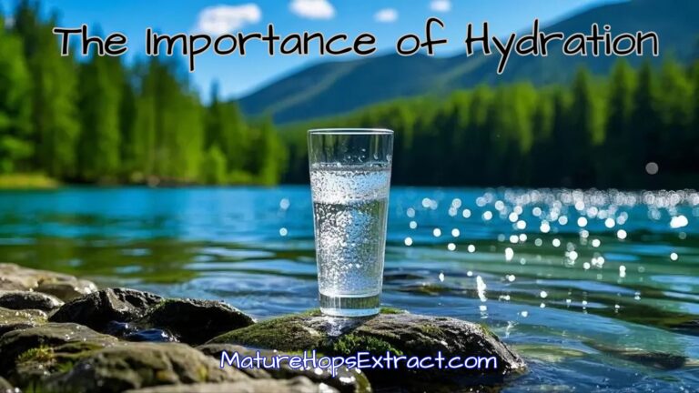 The Importance of Hydration