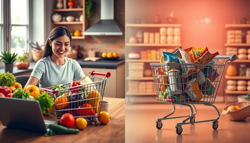 Online grocery shopping pros and cons