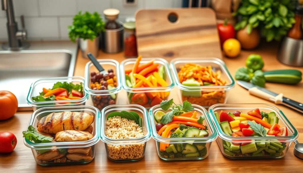 healthy diet meal prep tips