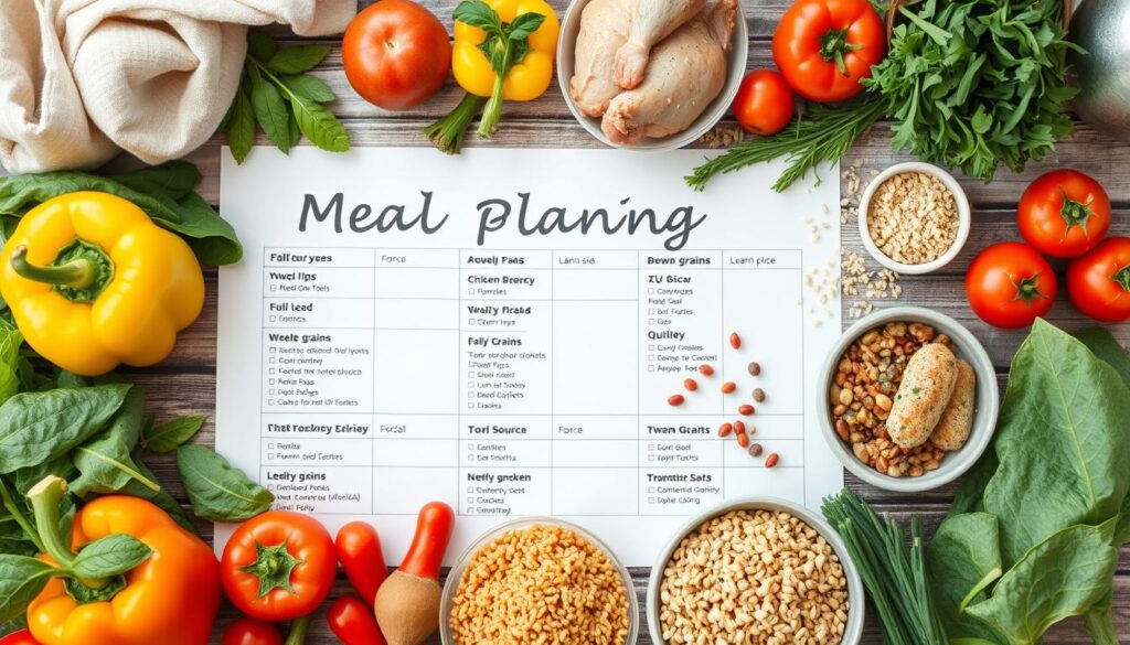 meal planning grocery list healthy ingredients meal planning grocery list healthy ingredients