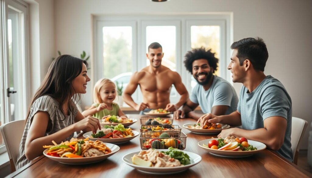 family and athlete meal plans