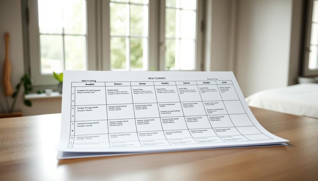 meal planning schedule meal planning schedule