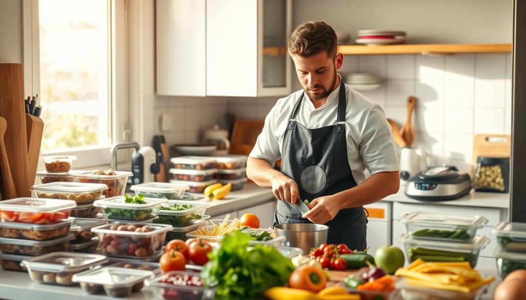 over-preparing meals